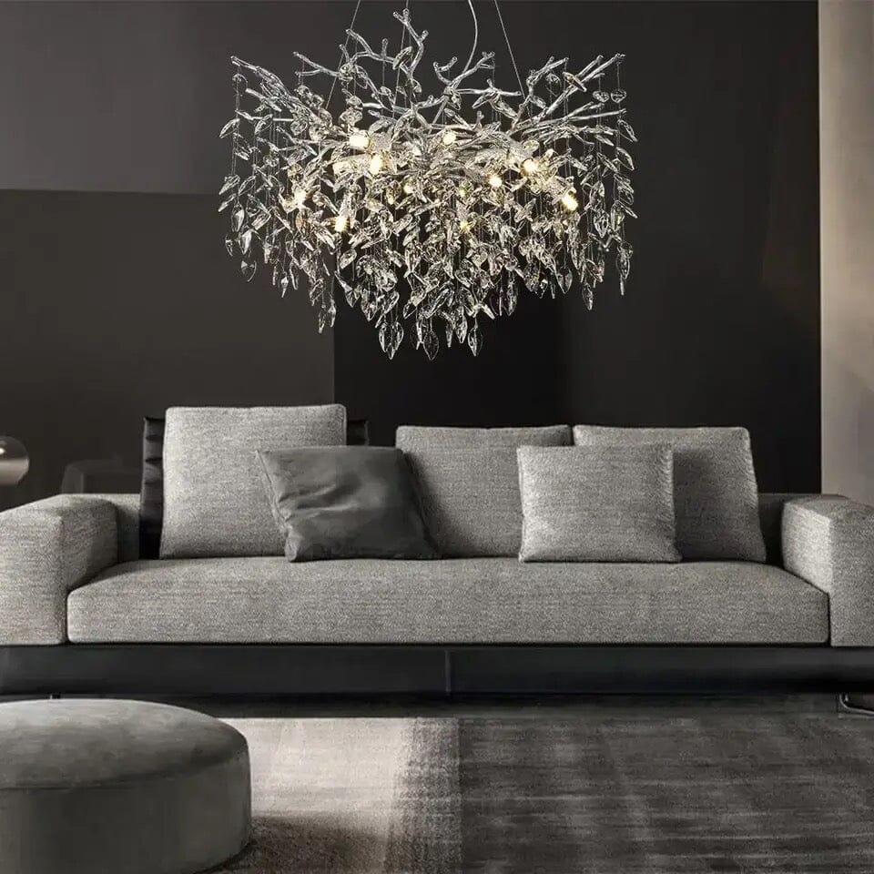 NYRA Chrome Branch Chandelier - Image 18