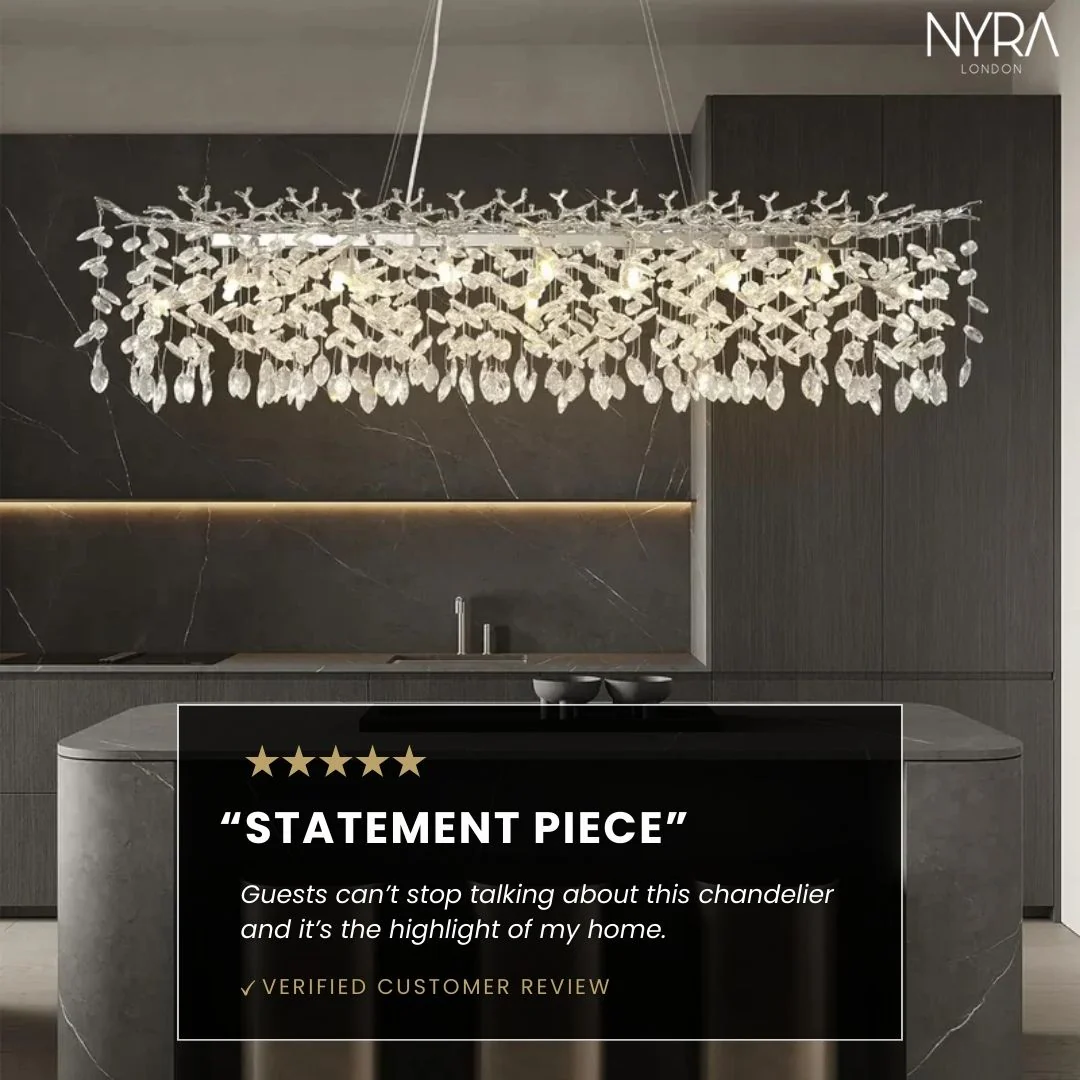 NYRA Chrome Branch Chandelier - Image 6