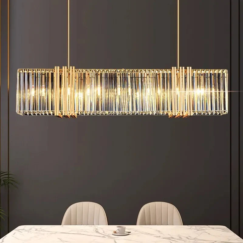 Tressa Rectangle Crystal Chandelier - Image 8