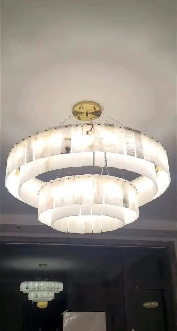 Unity Alabaster Chandelier - Image 13