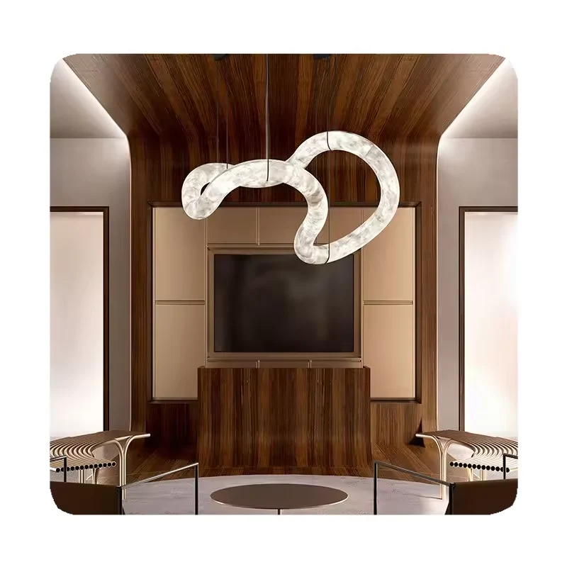 Vaaz Alabaster Chandelier - Image 10