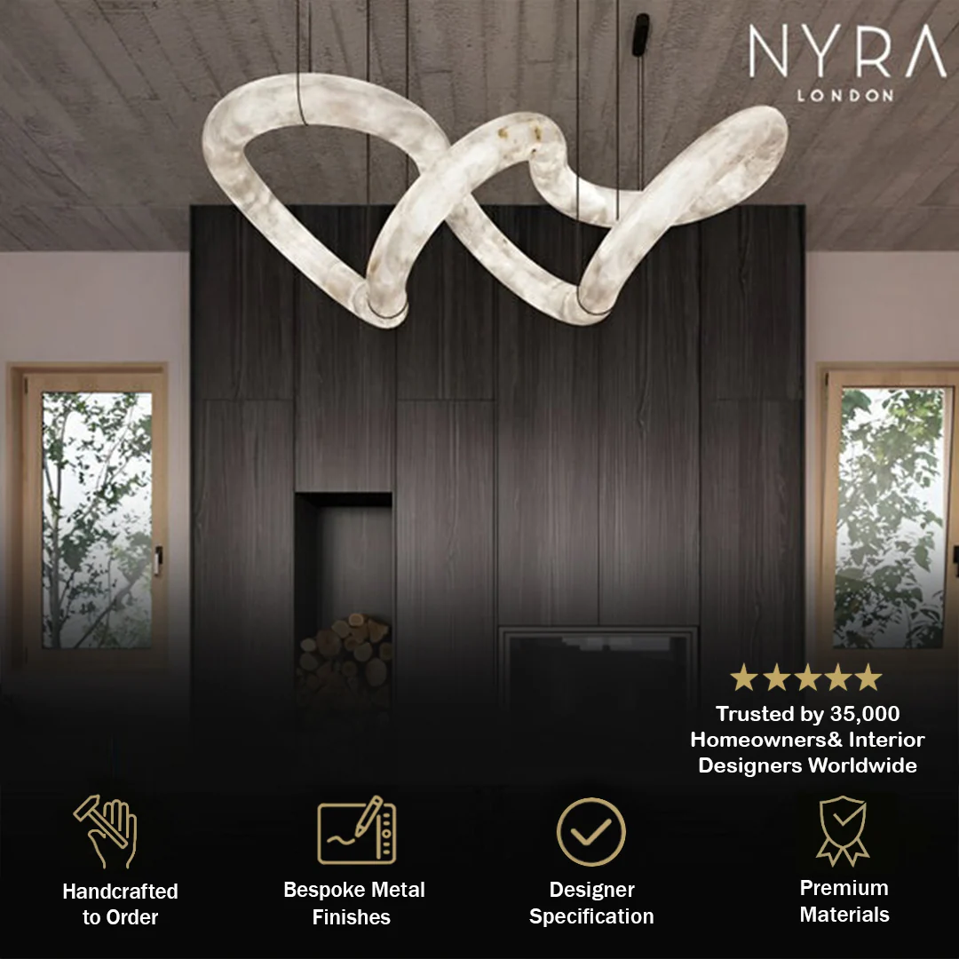 Vaaz Alabaster Chandelier - Image 2