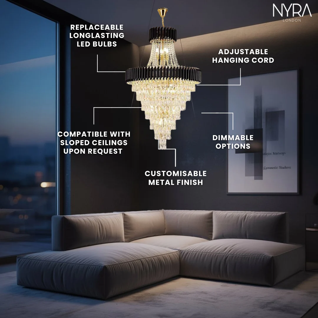 Vancard Crystal Chandelier - Image 9