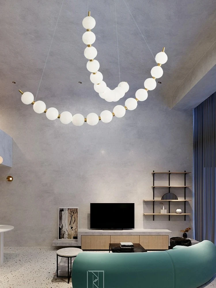 Vera Pearl Spiral Chandelier - Image 20