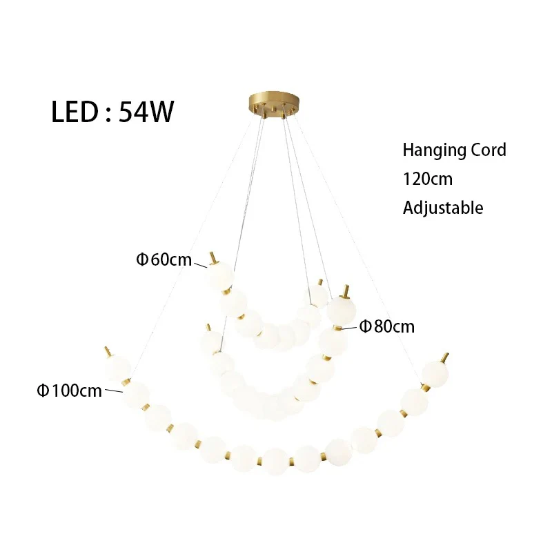 Vera Pearl Spiral Chandelier - Image 30