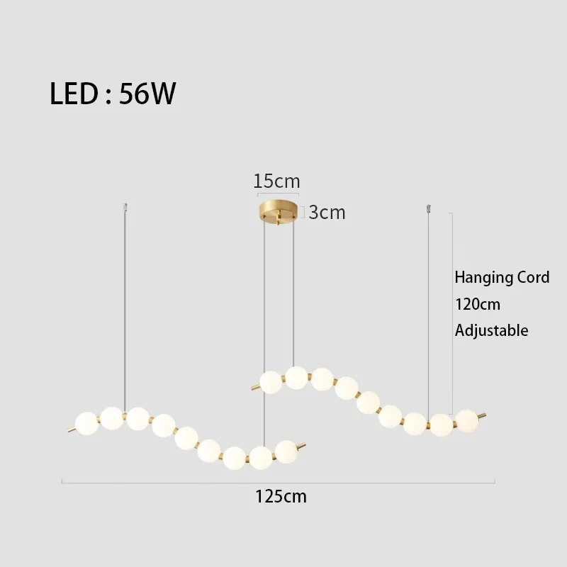 Vera Pearl Spiral Chandelier - Image 37