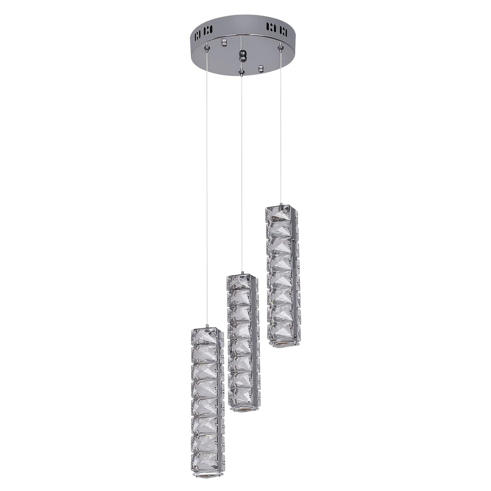 Vertical Crystal Luxury LED Chandelier - Image 20