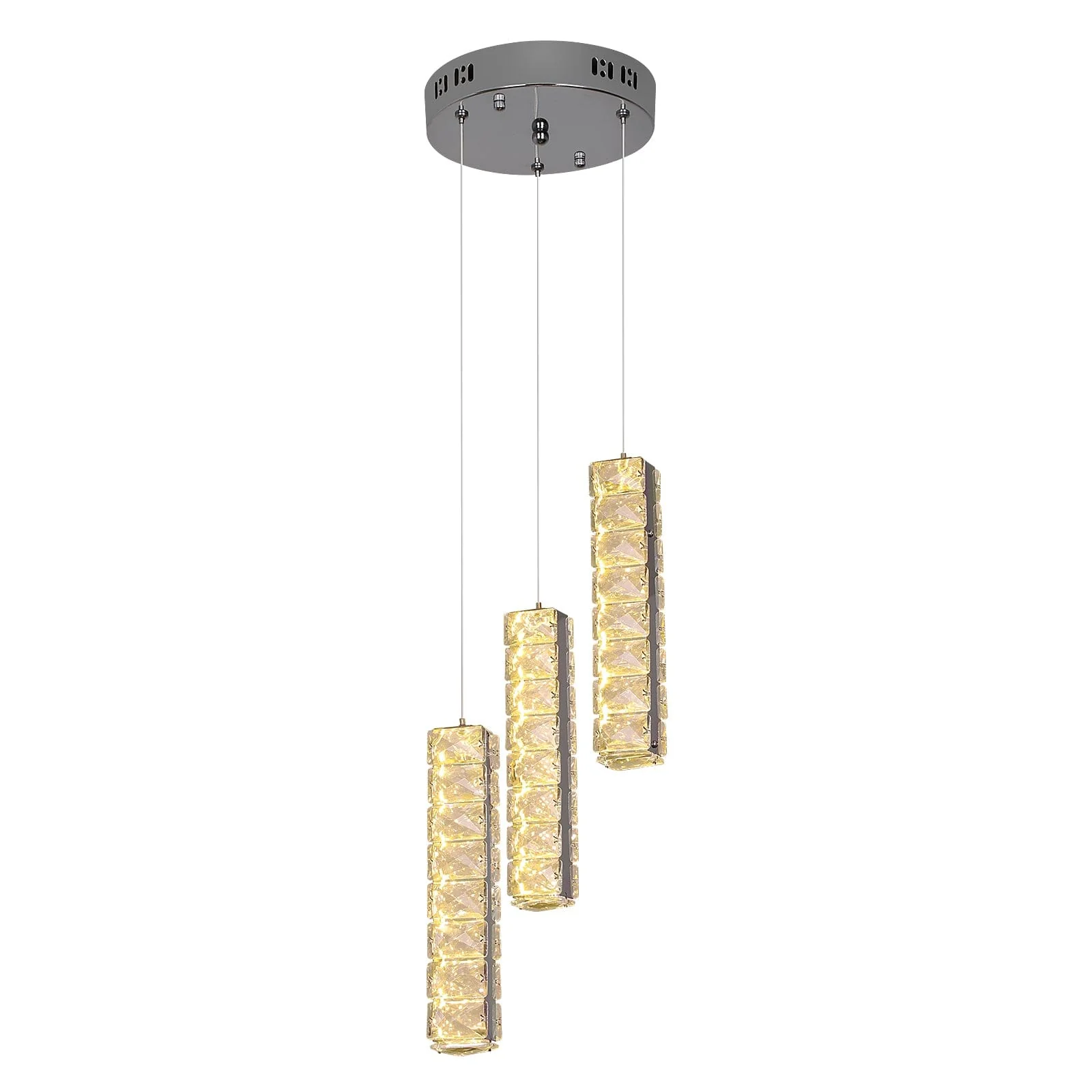 Vertical Crystal Luxury LED Chandelier - Image 26