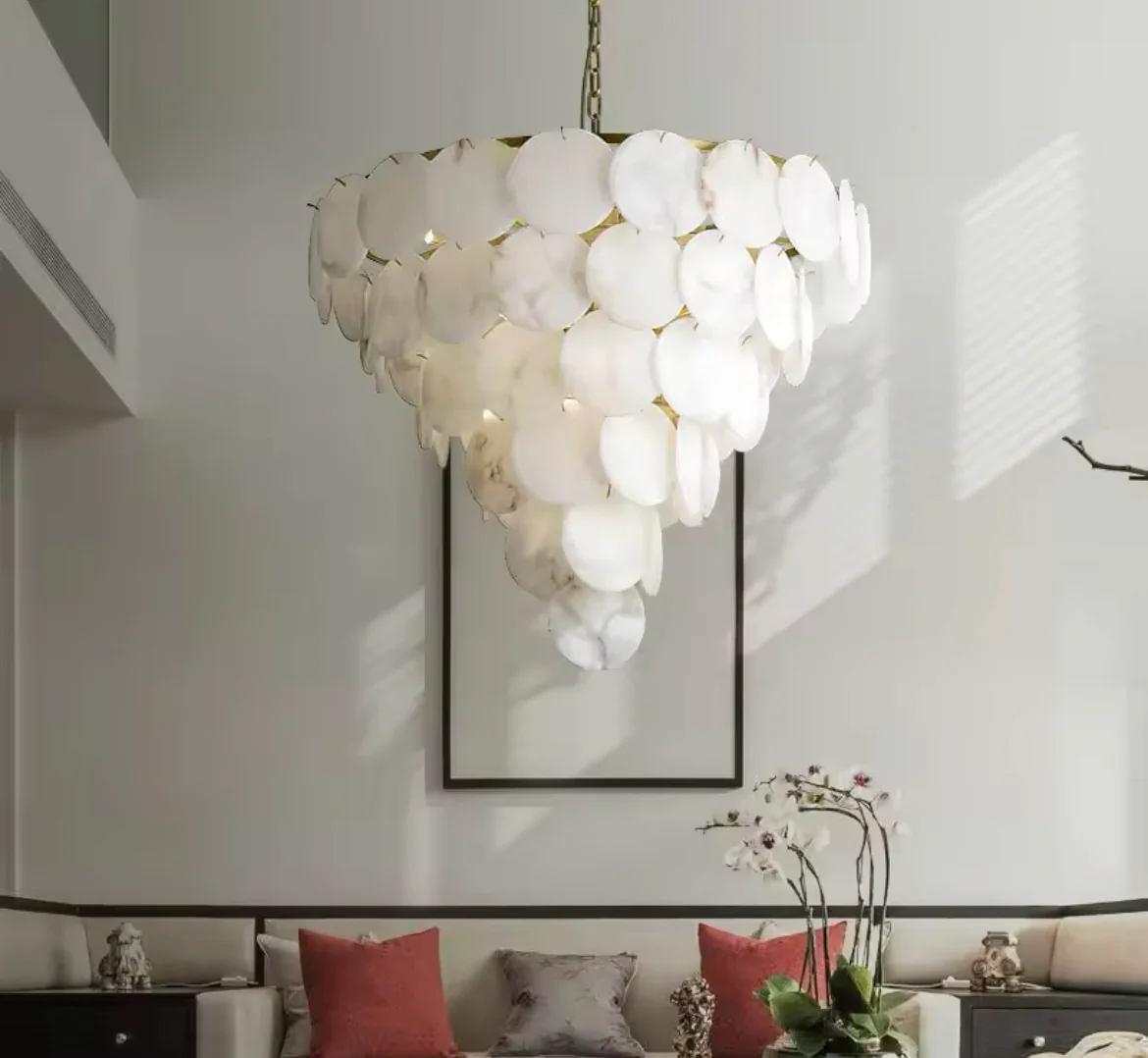 Victoria Frosted Glass Lamp - Image 15