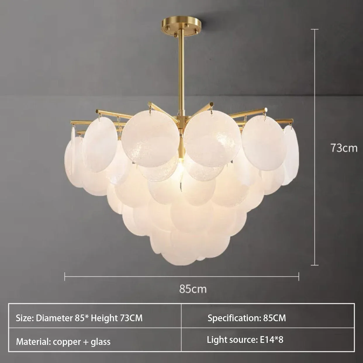 Victoria Frosted Glass Lamp - Image 16