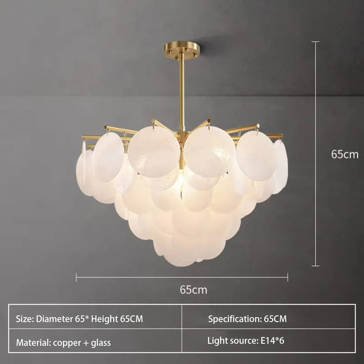 Victoria Frosted Glass Lamp - Image 9
