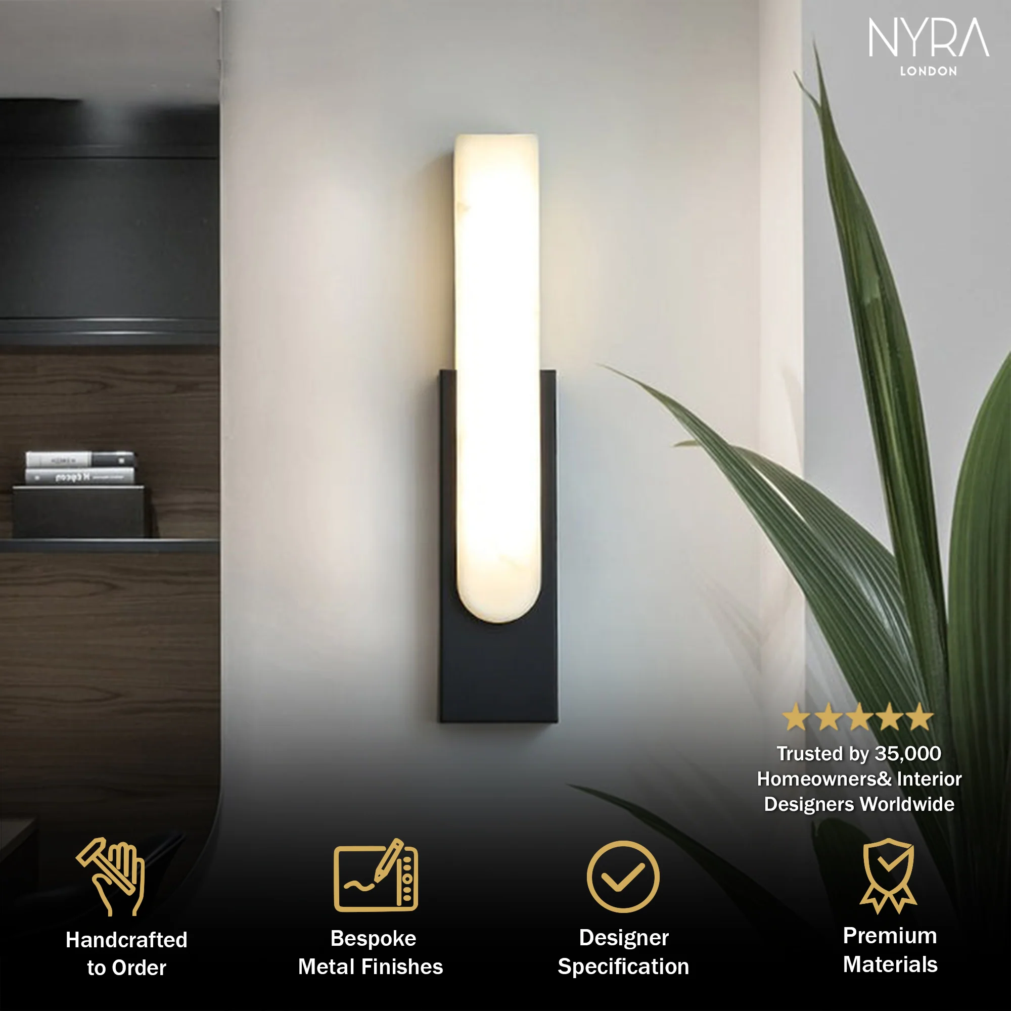Victoria Marble Wall Light - Image 2