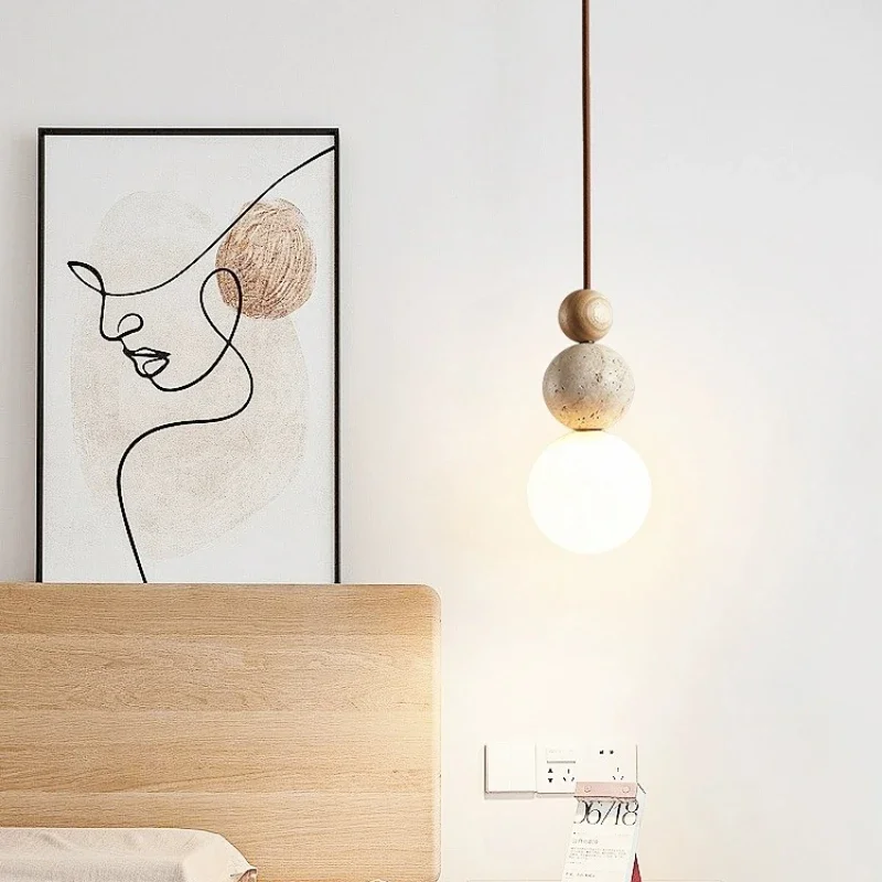 Wabi-Sabi Stone Pendant Lamp - Image 7