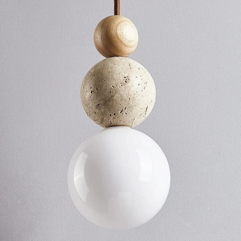 Wabi-Sabi Stone Pendant Lamp - Image 9
