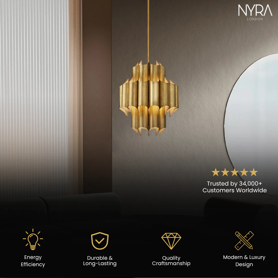 Evana Sculpture Chandelier - Image 4