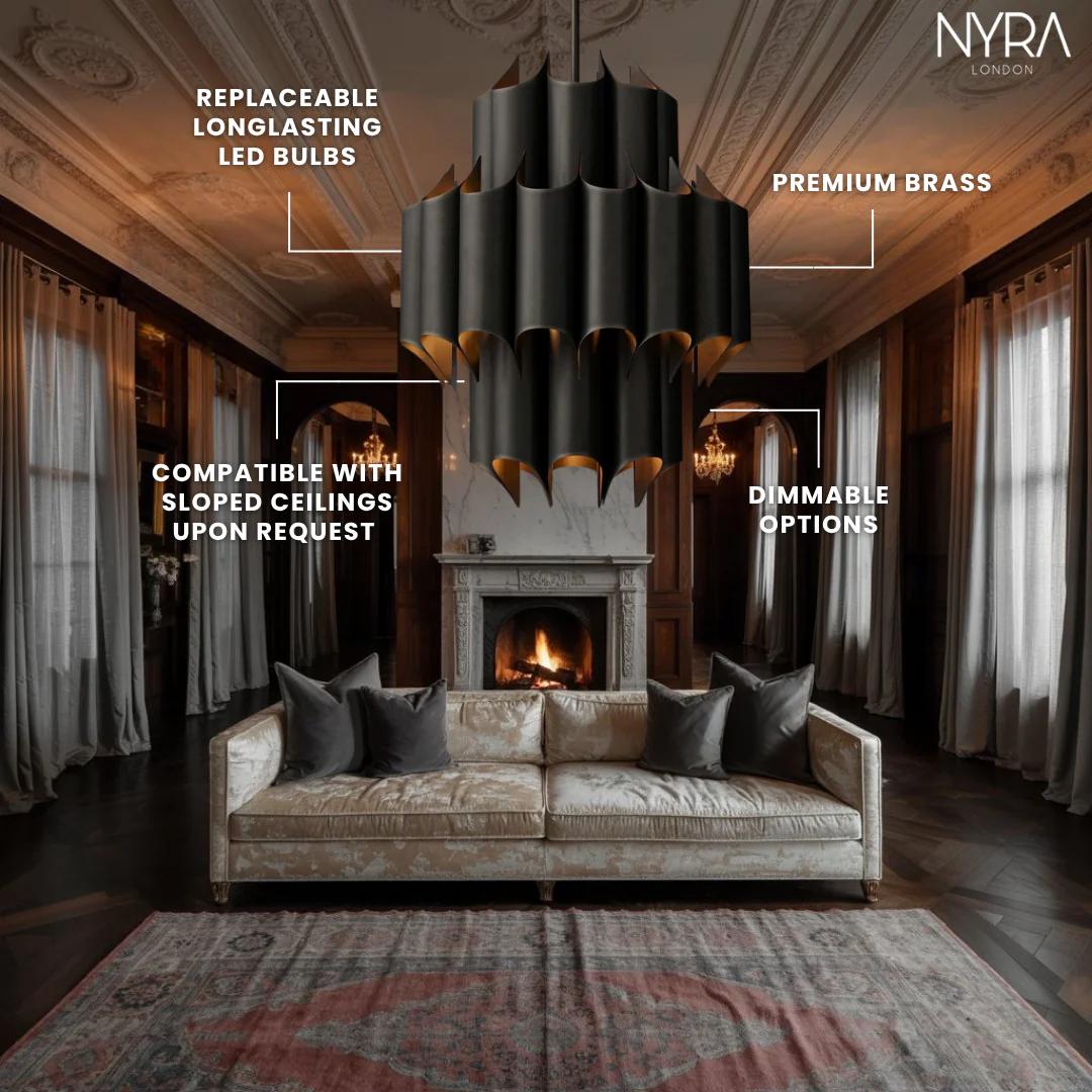 Evana Sculpture Chandelier - Image 7