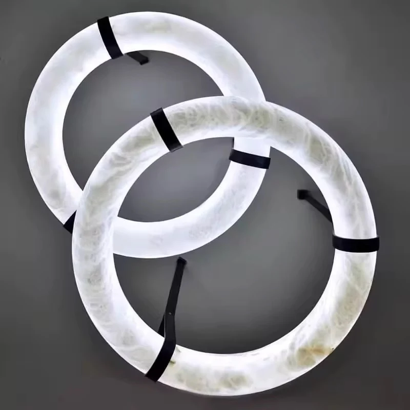 Wexford  Marble Ring Chandelier - Image 15