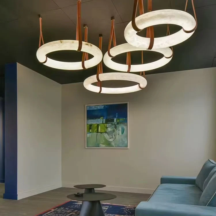 Wexford  Marble Ring Chandelier - Image 16