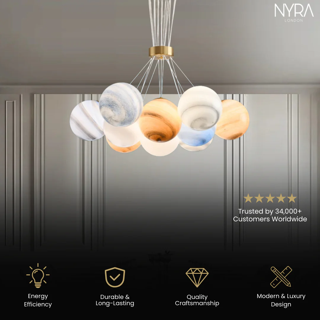 Bubble Planets Chandelier - Image 3