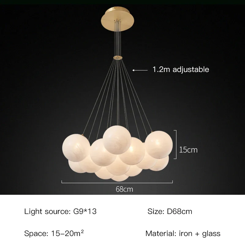 Bubble Planets Chandelier - Image 8