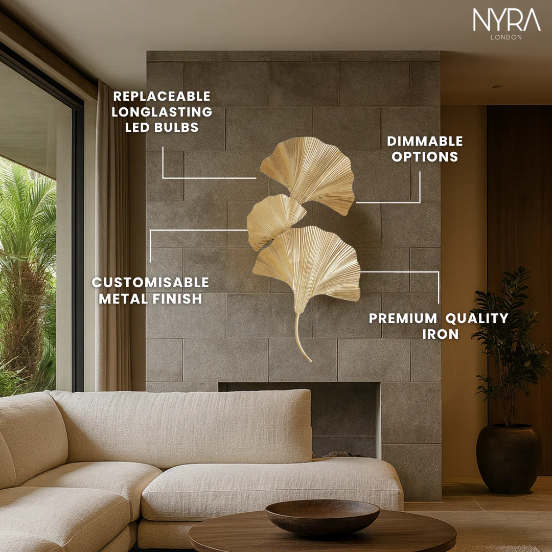 Wild Leaf Wall Lamp - Image 7