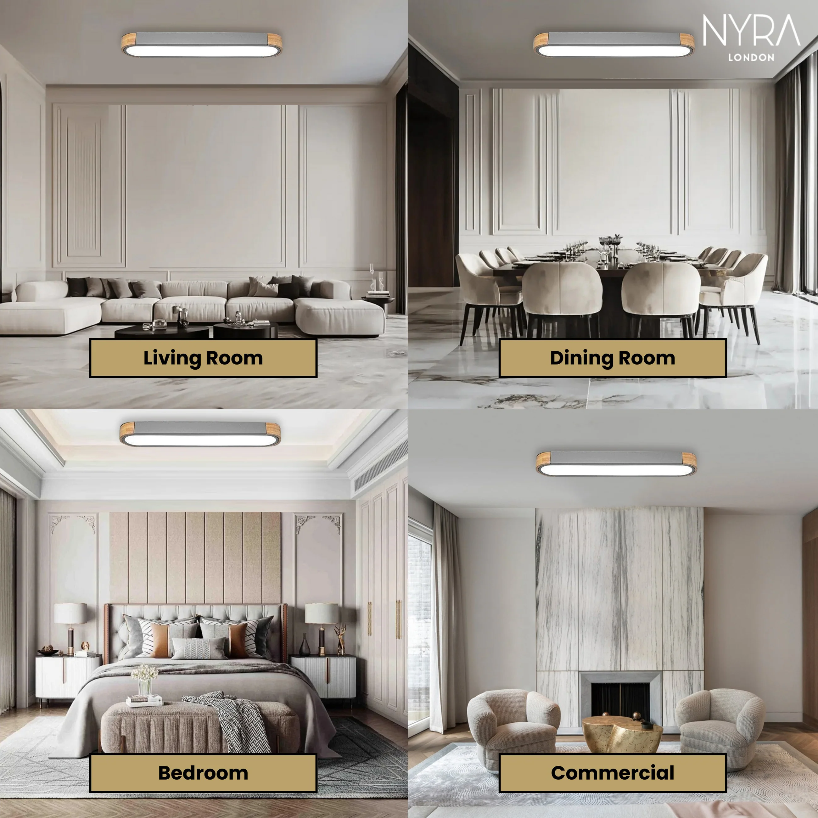 Ida Wooden Ceiling Lamps - Image 3