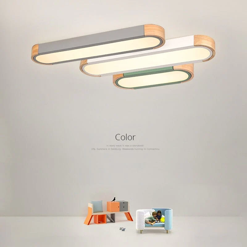 Ida Wooden Ceiling Lamps - Image 5