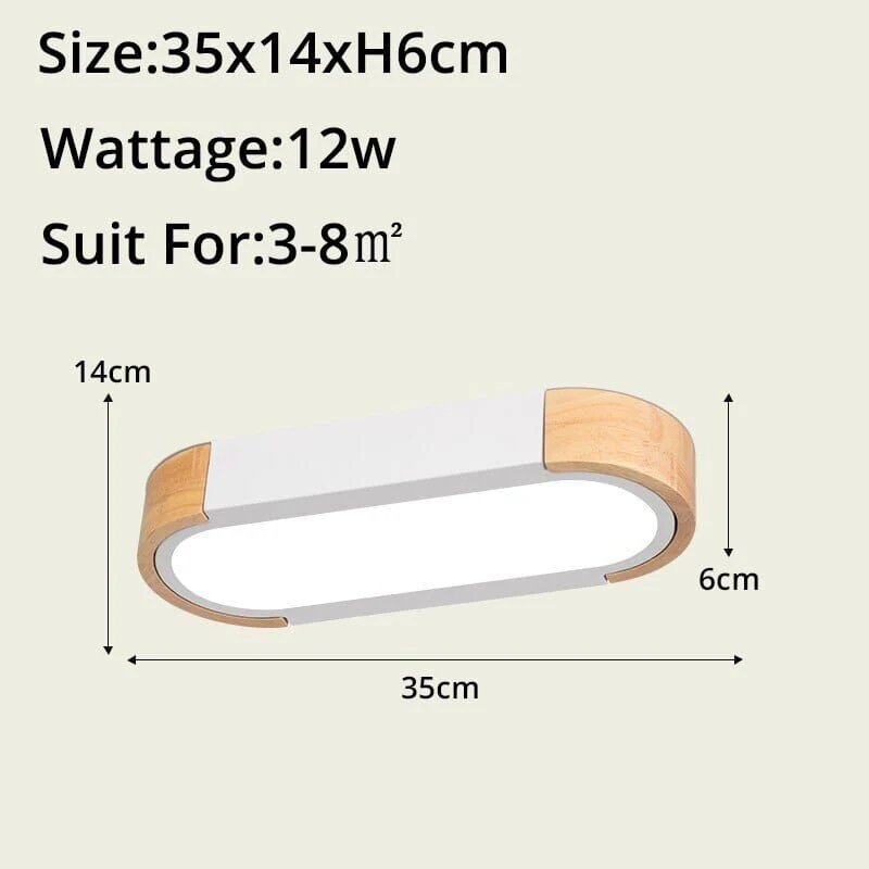 Ida Wooden Ceiling Lamps - Image 9