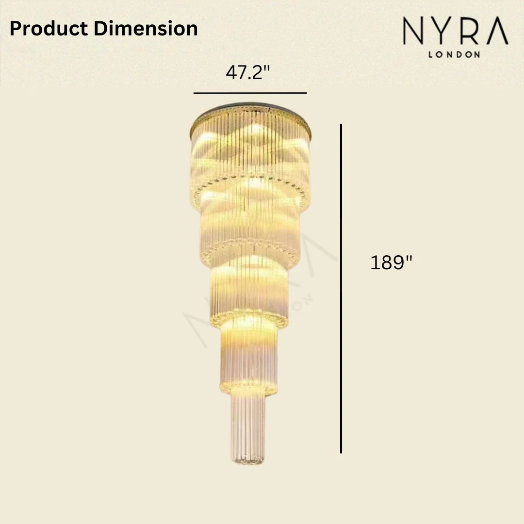 Xenara Large Crystal Chandelier - Image 14