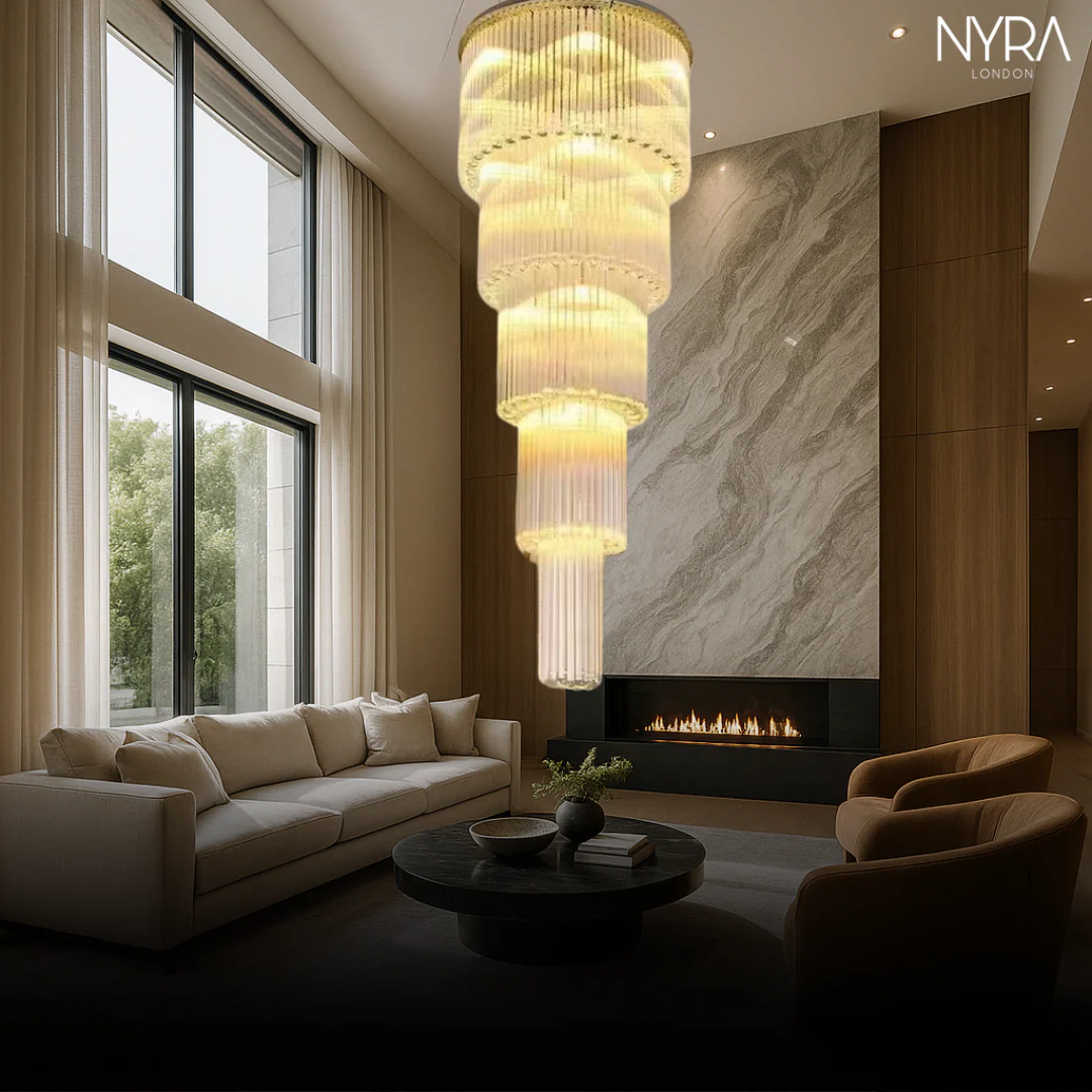 Xenara Large Crystal Chandelier - Image 9