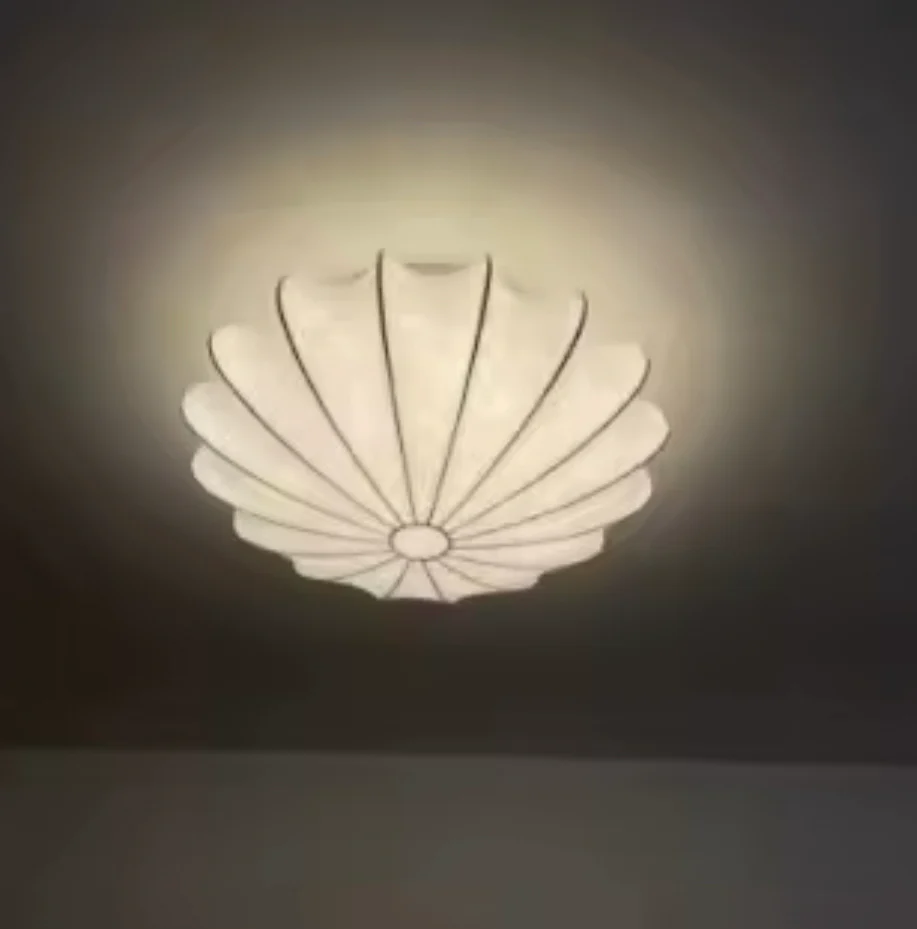 Zen Glow Silk Ceiling Light - Image 6