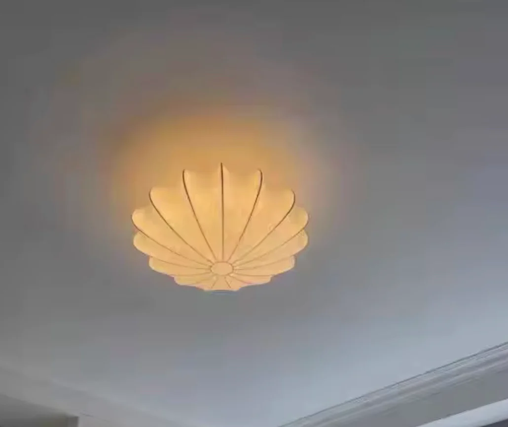 Zen Glow Silk Ceiling Light - Image 7